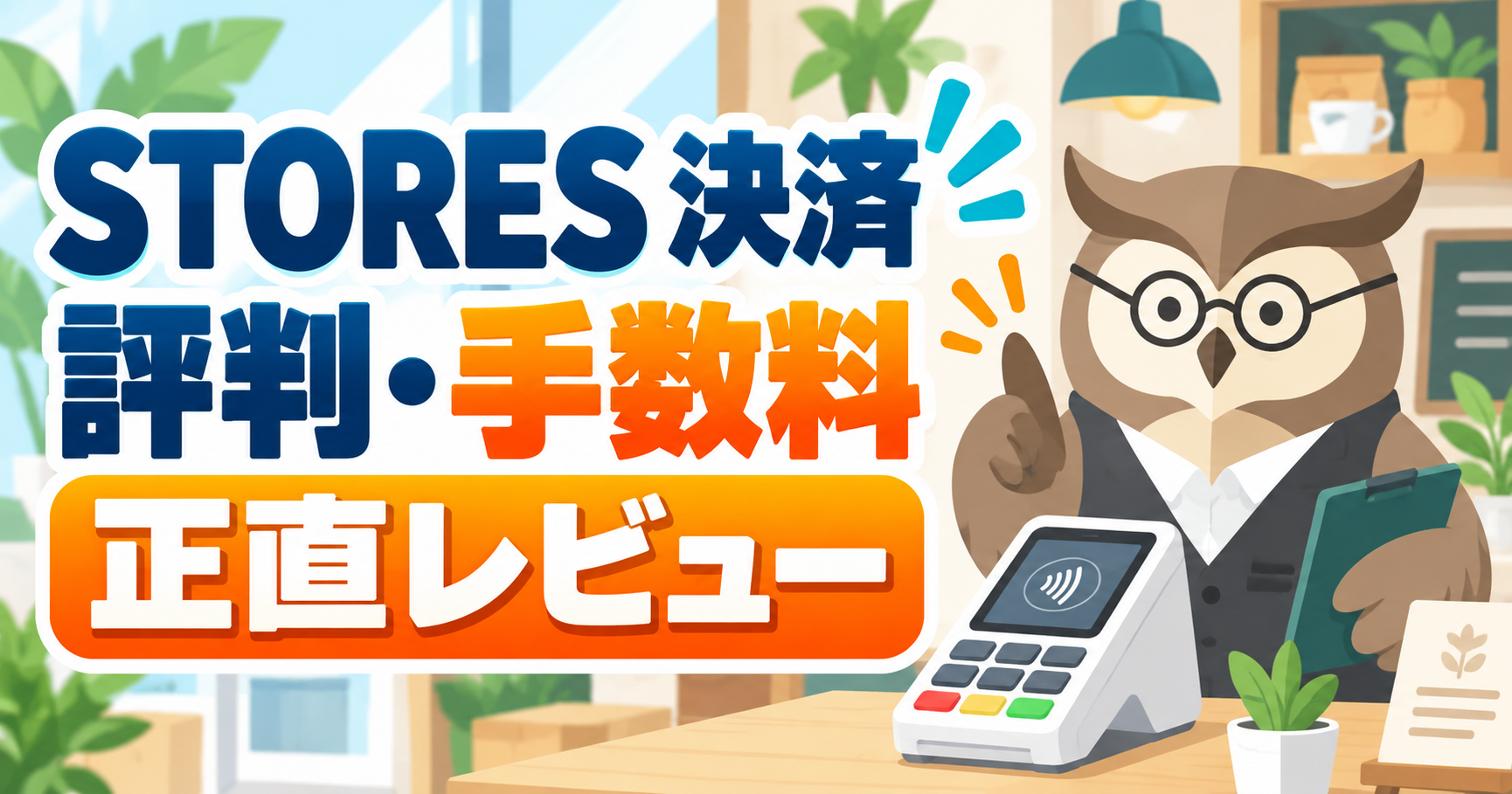 STORES 決済の評判・手数料を正直レビュー