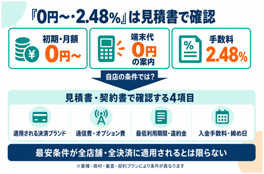 アルファポータブルの料金表示と契約前に確認する項目