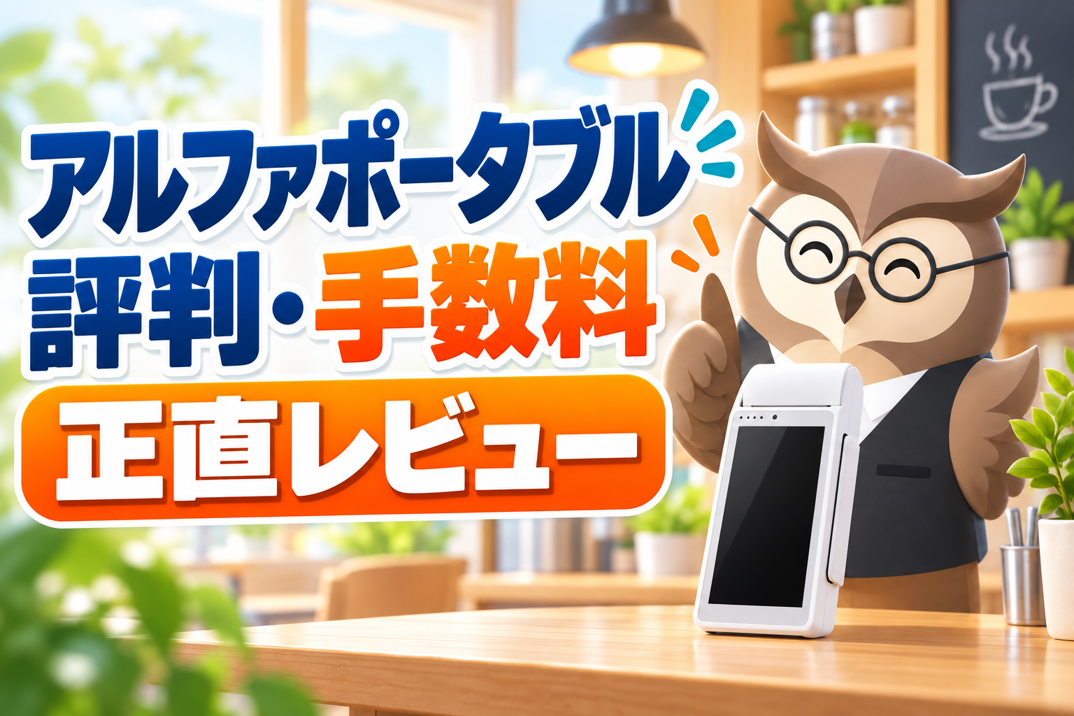 アルファポータブルの評判・手数料を解説する記事のサムネイル